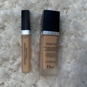 DiorSkin Forever Foundation and Concealer